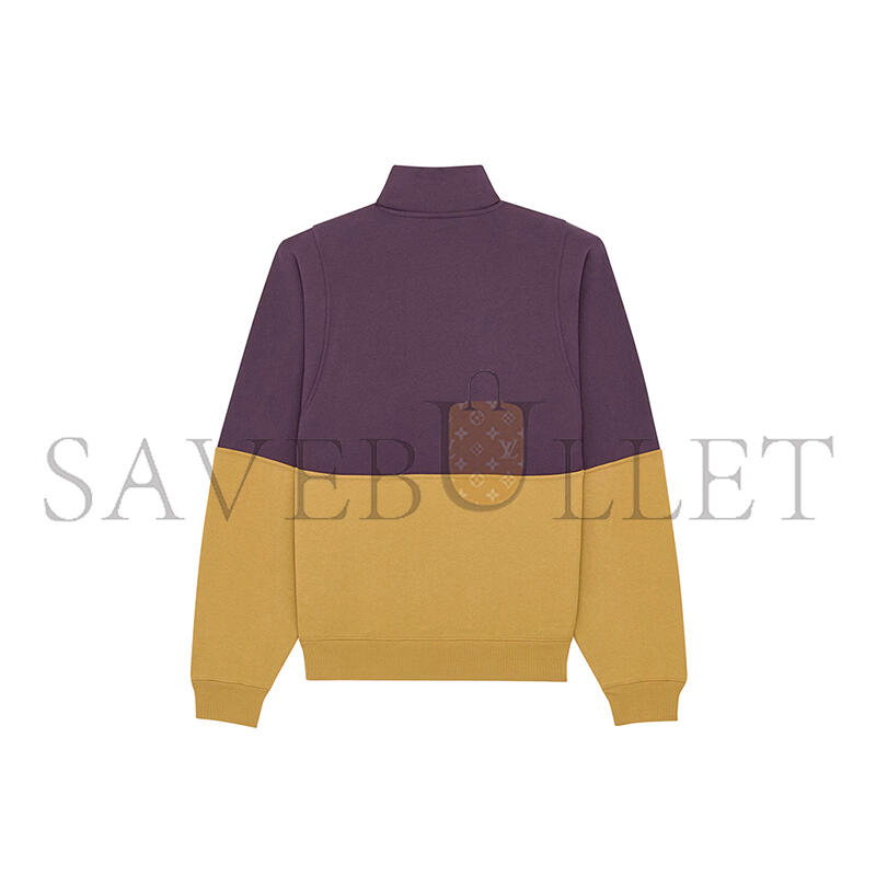 YSL HALF-SNAP SWEATSHIRT 859593Y36SW5325